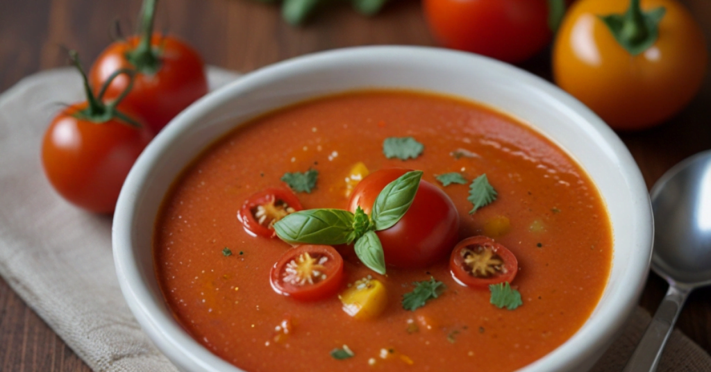 Cherry Tomato Gazpacho