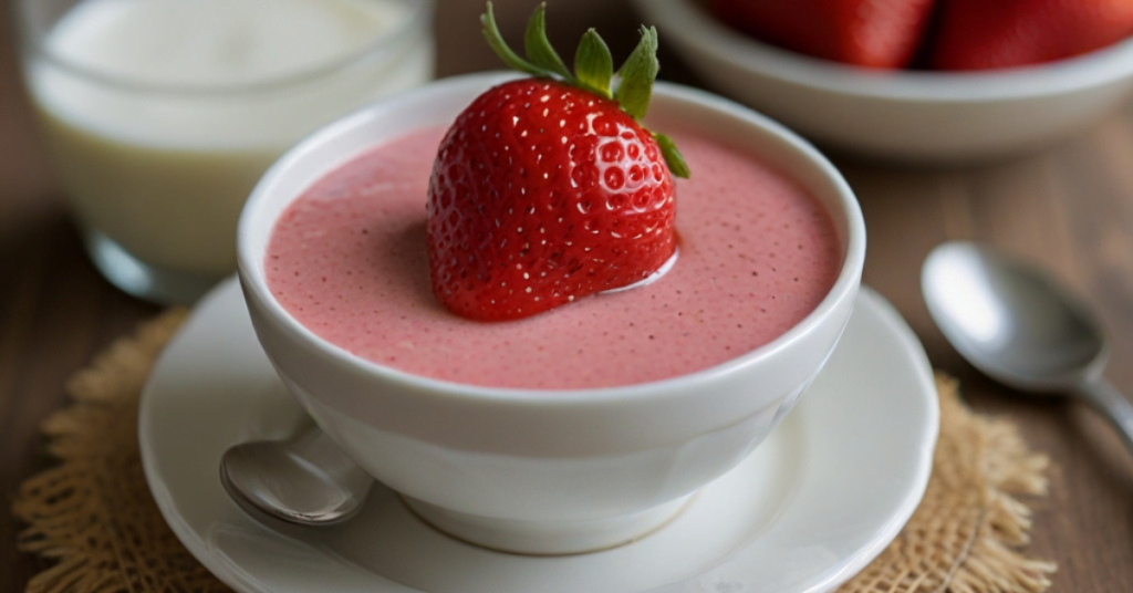 Chilled Strawberry Soup