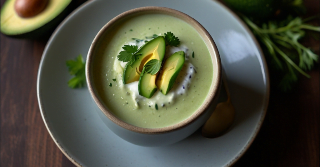 Cucumber Avocado Soup