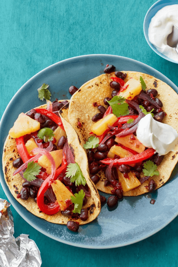 Smoky Peanut Butter Chicken Tacos