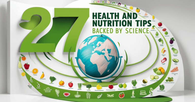 27 Health and Nutrition Tips Backed by Science