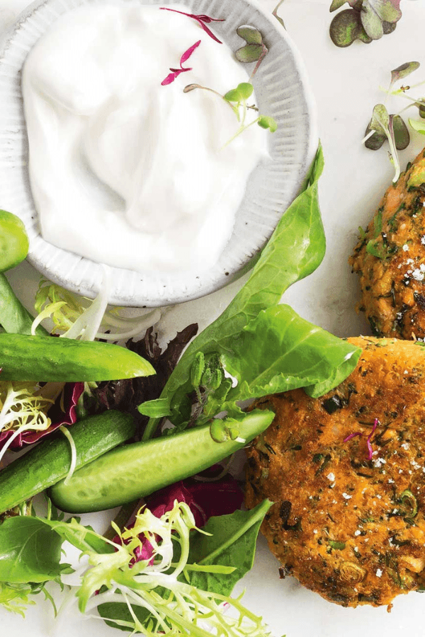 Salmon, Chia, and Broccoli Fish Cakes